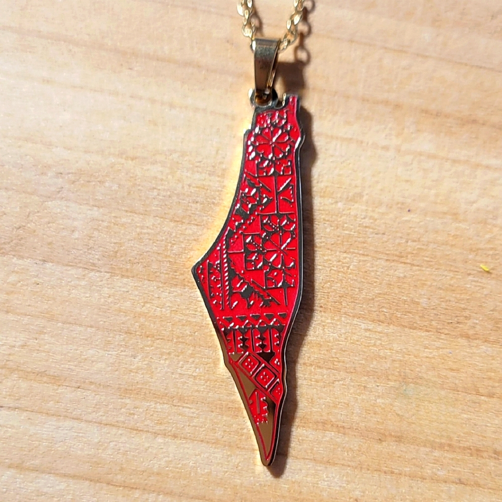 Palestine Tatreez Necklace